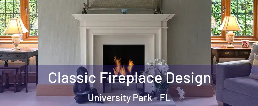  Classic Fireplace Design University Park - FL