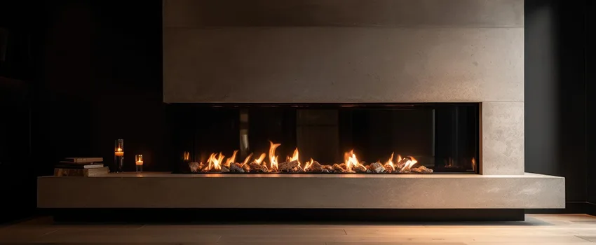 Gas Fireplace Ember Bed Design Services in University Park, Florida