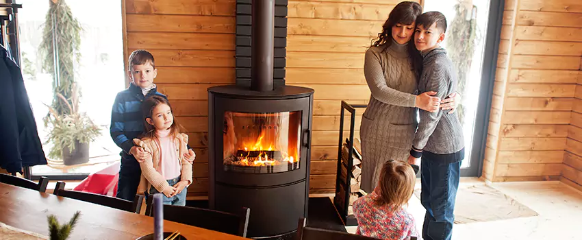 Morso Cast Iron Fireplace Insert Installation in University Park, Florida