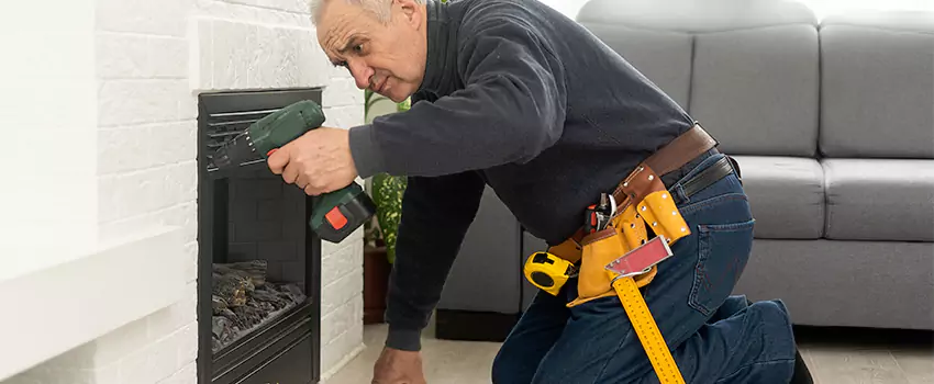 New Indoor Fireplace Installation in University Park, Florida