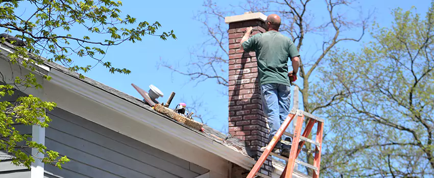 Vinyl and PVC Chimney Flashing Installation in University Park, FL