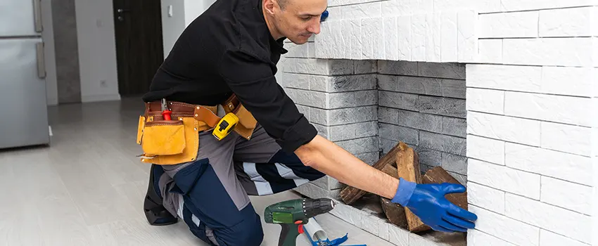 Fireplace Damaged Damper Frame Repair Services in University Park, Florida