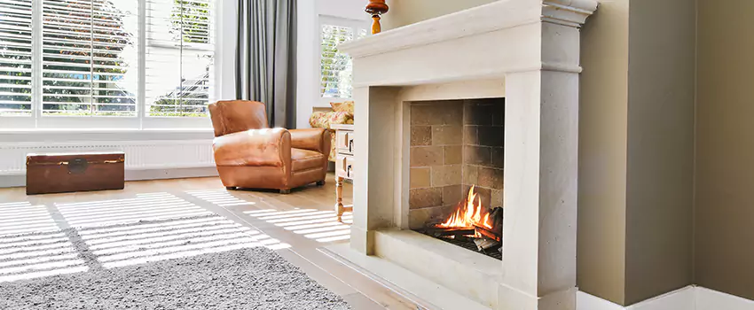 Vintage Fireplace Refacing in University Park, Florida